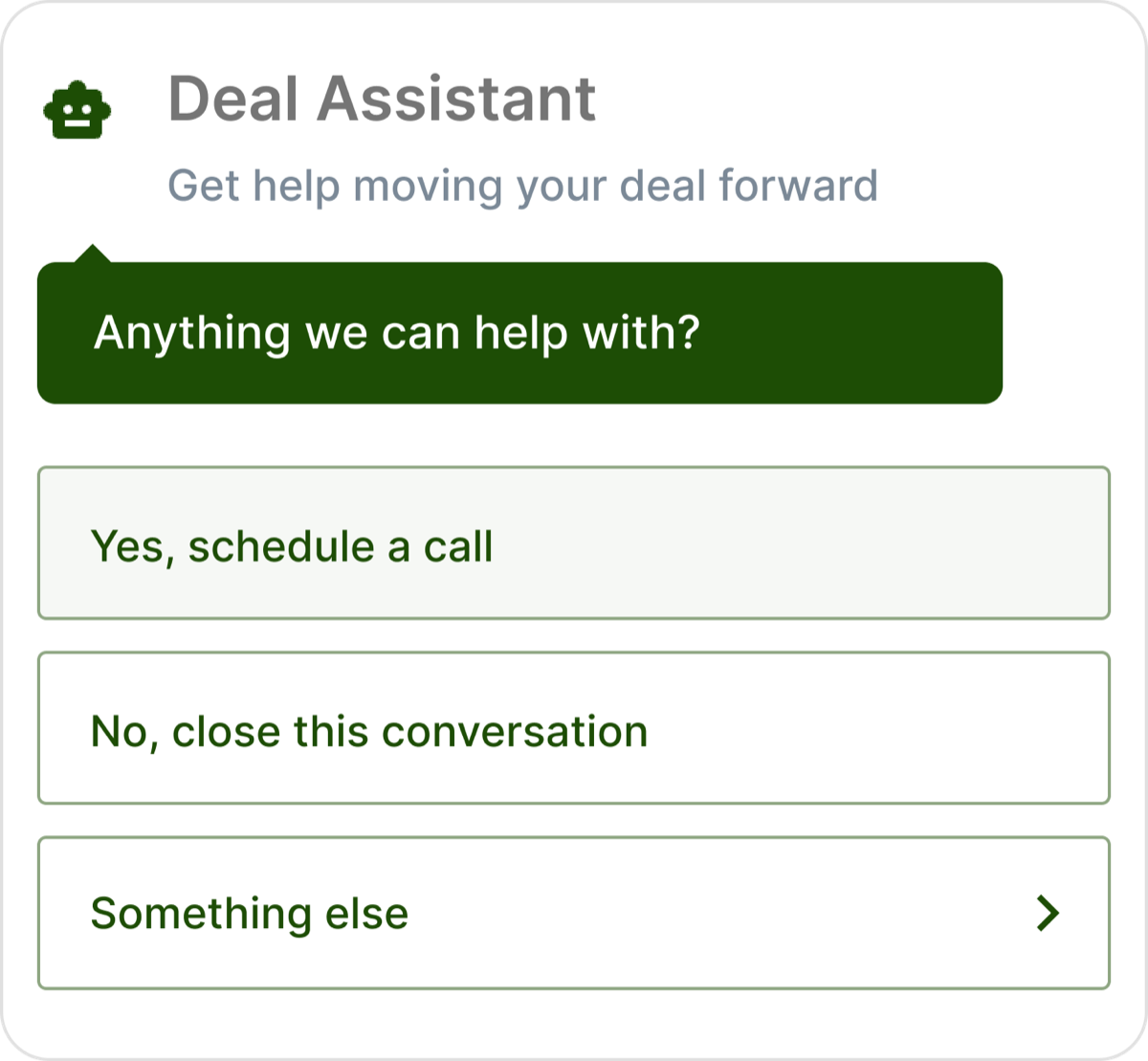 Deal Assistant